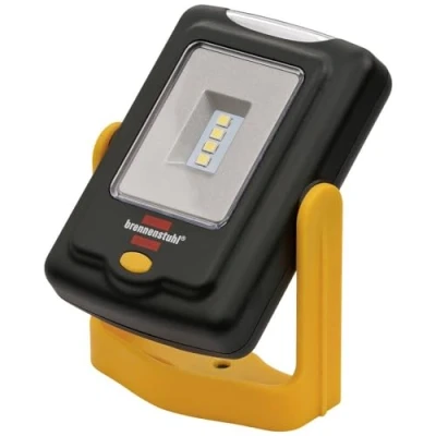 Bild av Brennenstuhl LED ficklampa/SMD arbetslampa i praktiskt fickformat med upp till 24 timmar ljusstyrka (200 + 20 lm, 360 vridbar, hopfällbar krok, mångsidig användbar)
