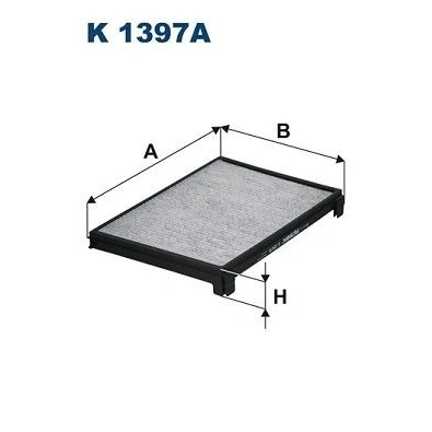 Bild av FILTRON K 1397A Filtre d&#039;habitacle à charbon actif 341 244 41,5 DAF: XF