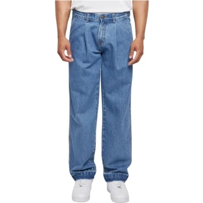 Bild av Urban Classics Balloon Fit jeans för män, Ljusblå tvättad, 33