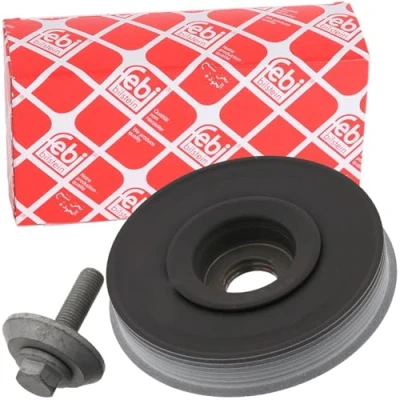 Bild av febi BILSTEIN 33791 Poulie Damper 6PK 154 5 avec vis Plus FORD: Focus 2, C Max, PEUGEOT: 307 SW, 3/5 portes, VOLVO: C30