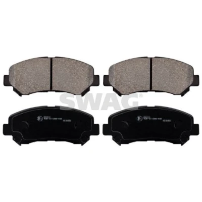 Bild av SWAG 82 91 6738 Jeu de plaquettes frein Essieu avant contact signal d&#039;usure exclu NISSAN: Qashqai / Qashqai+2 I, X Trail