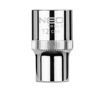 Bild av NEO TOOLS 08 012 Clé à douille 1/2 3124 12 mm Acier chrome vanadium SuperLock