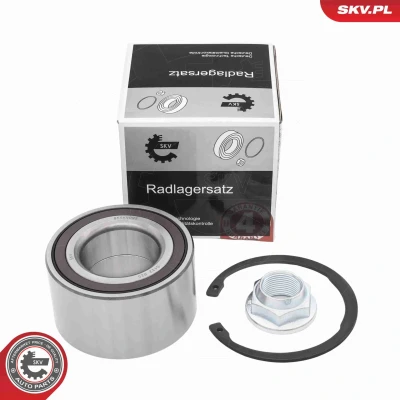 Bild av ESEN SKV 85SKV095 Hjullagersats framaxel utan integrerad ABS sensor 80mm MAZDA: 3 Hatchback, 5, Sedan