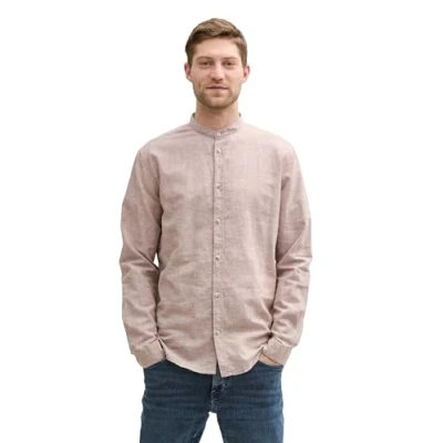 Bild av TOM Tailor Regular FIT Skjorta, Storlek: 3XL, Mocha brown chambray