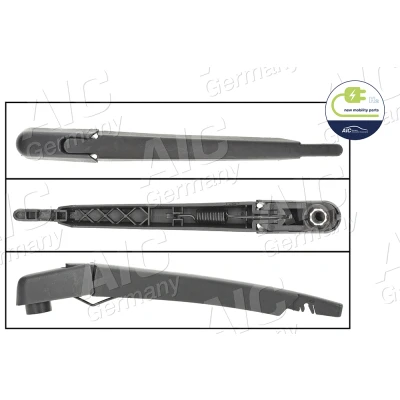 Bild av Bras d&#039;essuie glace, nettoyage des vitres Aic 59733 arrière avec cache RENAULT: Zoe, CLIO 3