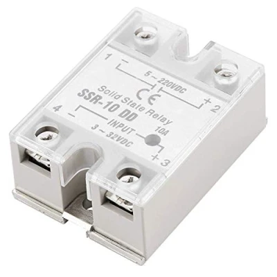 Bild av Halvledarrelä SSR 10 DD, A 5 220 V DC halvledarrelämodul tvåvägs SCR typ för industriella automatiserade kontrollpaneler