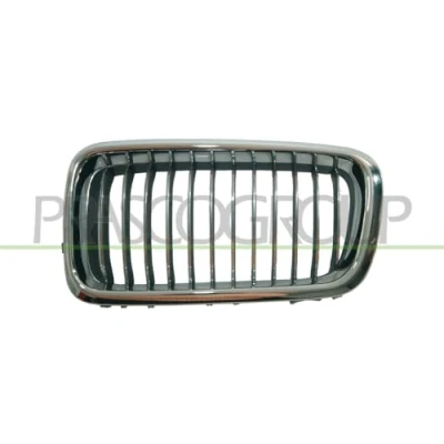 Bild av BLIC 6502 07 0075995PP Calandre avant gauche chrome, noir BMW: 7