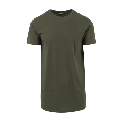 Bild av Urban Classics Shaped LONG DO NOT USE Tshirt bas, Storlek: Small, Olive