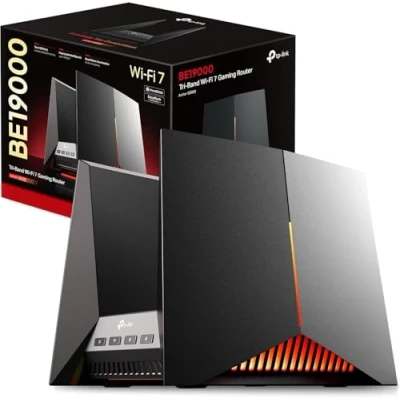 Bild av TP Link Archer GE800 BE19000 Tri Band Wi Fi 7 Gaming router Wireless 802.11a/b/g/n/ac/ax/be (Wi 7)