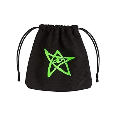 Bild av Q WORKSHOP Call of Cthulhu svart och grön dice bag