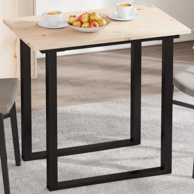 Bild av Bordsskiva 80x50x1,7 cm rektangulär massiv furu