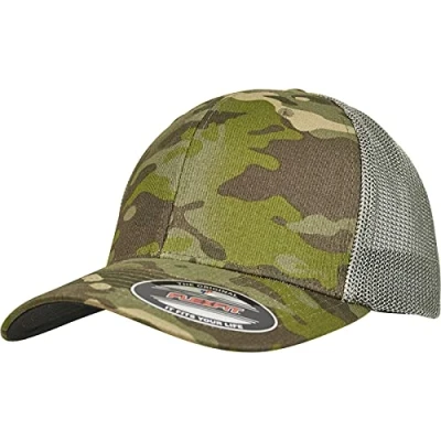 Bild av Flexfit Trucker Multicam Keps, Storlek: One Size, Tropical