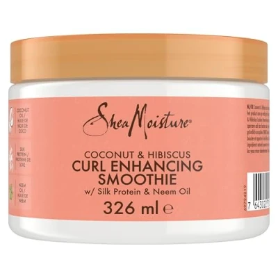 Bild av Sheamoisture SHEA Moisture Coconut AND Hibiscus CURL Enhancing Smoothie Hårvård, Storlek: 326 ml,