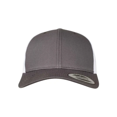 Bild av Flexfit Trucker Retro 2 TONE Keps, Storlek: One Size, Darkgrey wht
