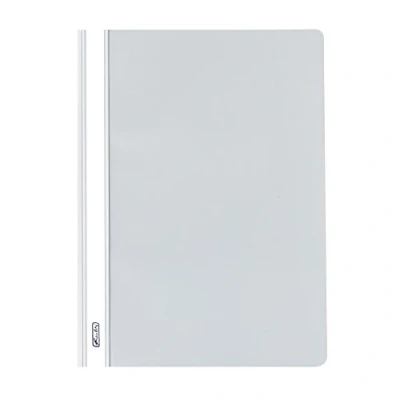 Bild av Herlitz 975474 A4 PP med transparent framlock, 10 stycken, ljusgrå