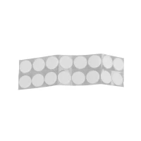 Bild av TRU COMPONENTS 685 010 Bag Burrebåndpunkter til fastlimning Burrebånd statisk loop del (Ø) 20 mm Hvid 8 Paar