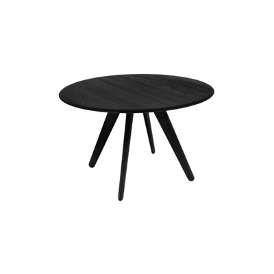 Bild av Tom Dixon, Slab runt bord 120cm svart