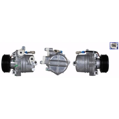 Bild av LUCAS ACP01246 Kompressor PAG 46 YF R134a, R1234yf med packningar OPEL: Mokka / X