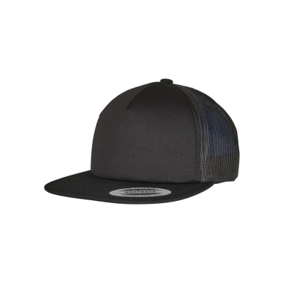 Bild av Flexfit Unisex skum truckerkeps, svart, En Storlek