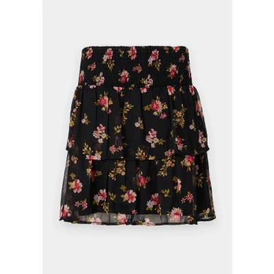 Bild av Vero Moda Vmsmilla Smock Short Skirt Minikjol, Storlek: Large, Black