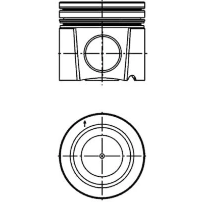 Bild av KOLBENSCHMIDT 40310960 Kit de réparation, Piston / Chemise cylindre
