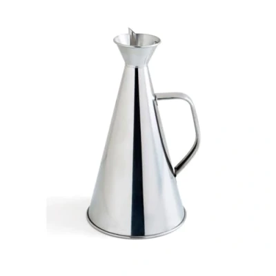 Bild av Quid 7694003 Renova oljedispenser, läckagesäker, inox, 75 cl, transparent, 15 x 30 cm