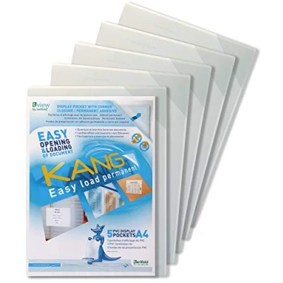 Bild av Tarifold document holder for A4 transparent (pack of 5)