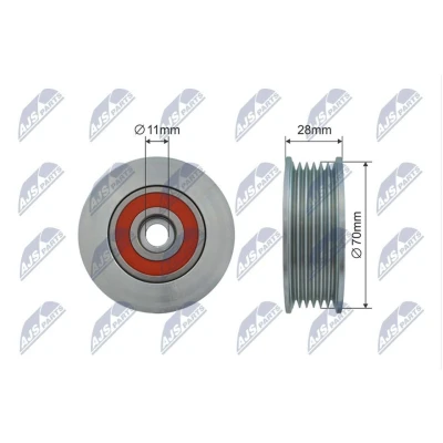 Bild av NTY RNK MZ 019 Poulie Tendeur MAZDA: 6 3/5 portes