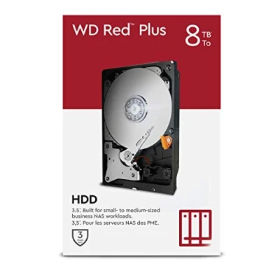 Bild av WD Red Plus 8TB Intern NAS HDD