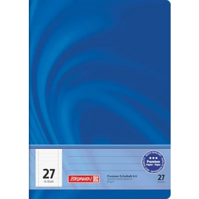 Bild av Brunnen Vivendi 104472702 Linjerat Skolhäfte, A4, Blå