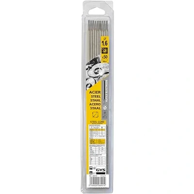 Bild av GYS 50 rutil elektroder stål diameter 1,6 mm blister, 1 styck, 084414