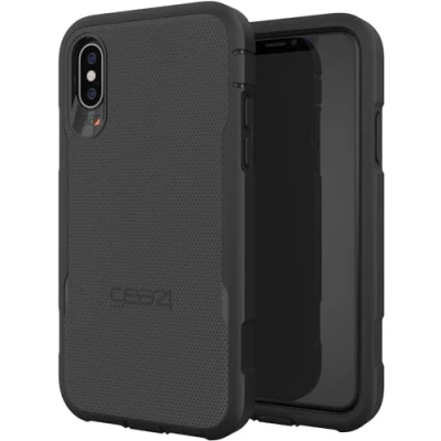 Bild av ZAGG GEAR4 Platoon designad för iPhone X/XS fodral, avancerat slagskydd av D3O svart