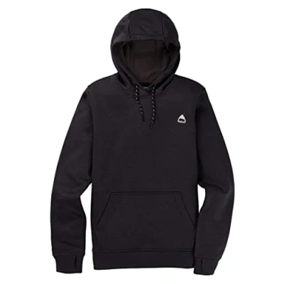 Bild av Burton OAK PO Hoody Luvtröja, Storlek: Medium, True black heather