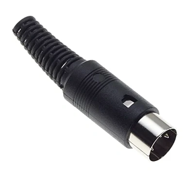 Bild av 3 Pin Din Plug Male Adapter Socket Audio AV Connector Solder
