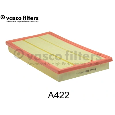 Bild av DAVID VASCO A422 Filtre à air 47 225 422 rectangulaire Cartouche filtrante MERCEDES BENZ: Sprinter 3.5 t Van, 3 4 Van