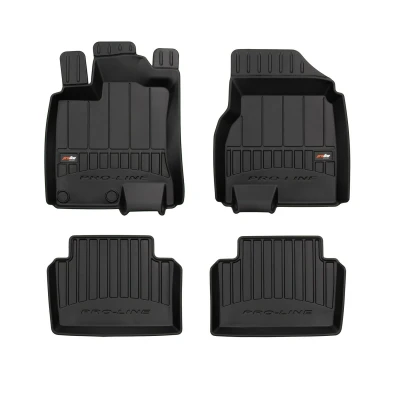 Bild av FROGUM 3D408289 Ensemble de tapis sol Caoutchouc avant et arrière 4 noir NISSAN: Qashqai / Qashqai+2 I