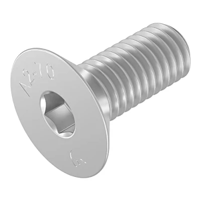 Bild av SECCARO försänkt skruv M6 x 16 mm, rostfritt stål V2A VA A2, DIN 7991 / ISO 10642, sexkantshylsa, 20 st.