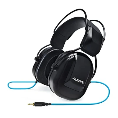 Bild av Alesis DRP100 Over ear referenshörlurar med enastående ljudisolering konstruerade för proffslyssning av elektroniska trummor