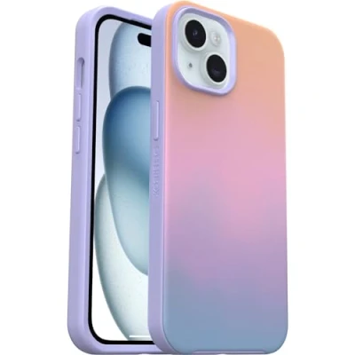 Bild av Otterbox Symmetry för MagSafe skal iPhone 15 / 14 13 med MagSafe, stöttåligt, fallsäkert, skyddande tunt skal, testad till militärstandard x3, Ombre