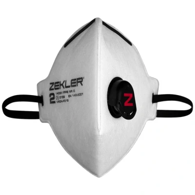 Bild av HALVMASK FILTRERANDE 3 PACK ZEKLER FFP2V Beijerbygg Byggmaterial