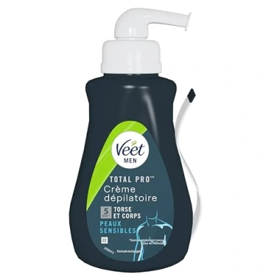 Bild av Veet hårborttagningskräm för känslig hud, 400 ml, män