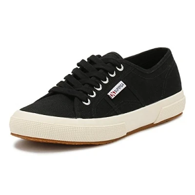 Bild av Superga 2750 Cotu Classic unisex vuxen Sneaker , Svart 999, 39.5 EU
