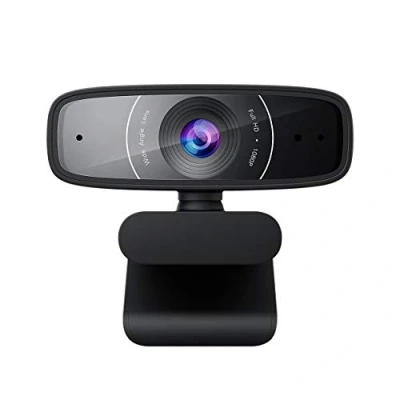 Bild av ASUS USB camera with 1080p 30 fps recording, beamforming microphone for better live streaming video and audio quality, adjustable clip that fits various devices