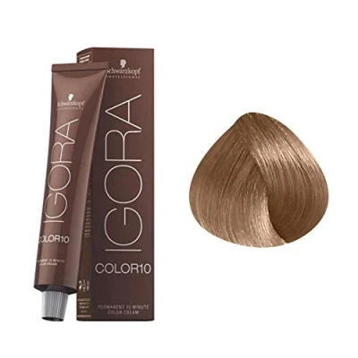 Bild av Schwarzkopf Professional Igora Color10 Permanent hårfärg 60 ml 8 00