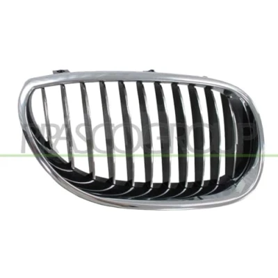 Bild av PRASCO BM0472003 Calandre avant droite chrome/noir BMW: 5 Berline, Touring