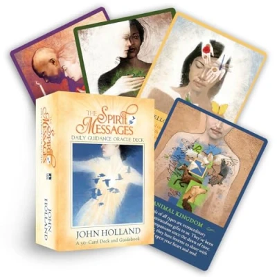 Bild av The Spirit Messages Daily Guidance Oracle Deck: A 50 Card Deck and Guidebook