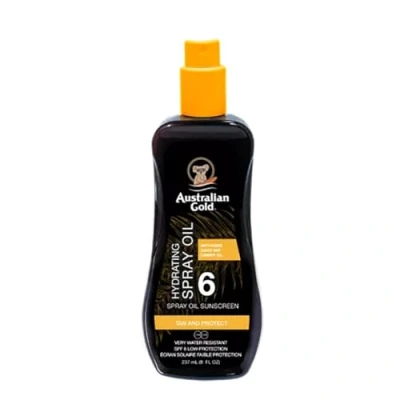 Bild av Australian Gold Carrot Spray Oil Sunscreen SPF 6