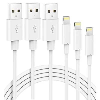 Bild av Marchpower Lightning Cable [Apple MFi Certified] iPhone Charging 3pcs 1M 2M 3M for Apple 12 Pro / MAX Mini .11 X XS XR, 8 8P 7P 6 6S, 5S SE, iPad White