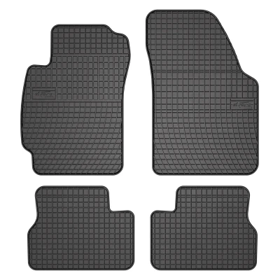 Bild av FROGUM 547297 Ensemble de tapis sol Caoutchouc avant et arrière 4 noir Sur mesure HONDA: HR V I