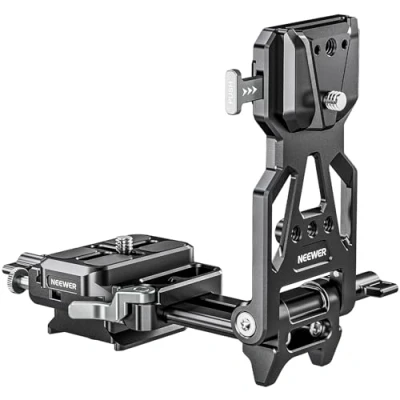 Bild av NEEWER V monteringsplatta med Arca typ snabbkopplingsplatta, vikbar lås monteringsadapter PS099E, kompatibel kamerabur videogg tillbehör DJI RS4 RS3 Gimbal, PS015 PRO